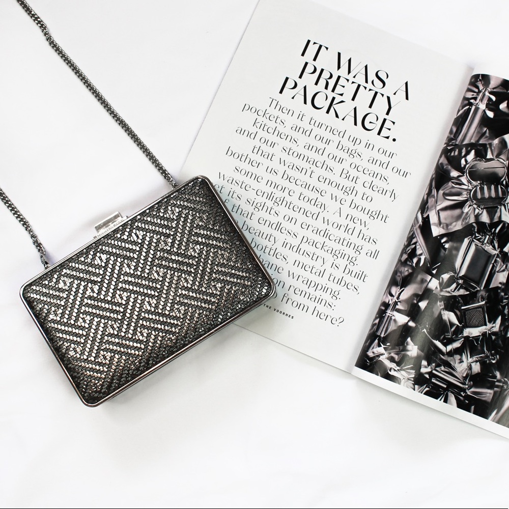 MICHAEL Michael Kors Pearl Medium Box Clutch